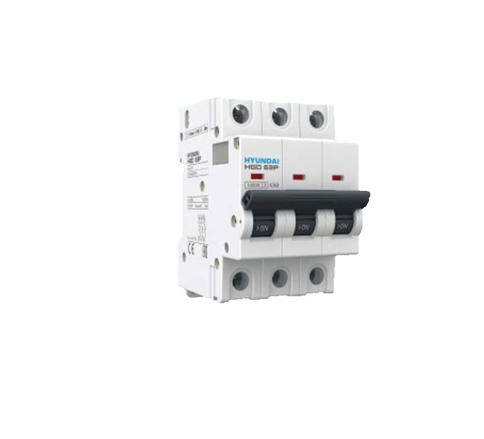 کلید مینیاتوری هیوندا سه پل 6 آمپر