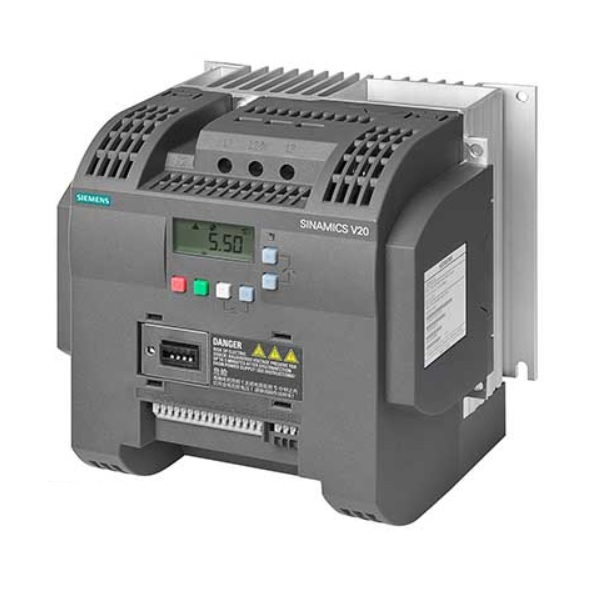 درایو V20 زیمنس 1.5کیلو وات تکفاز با فیلتر 6SL3210-5BB21-5AV0