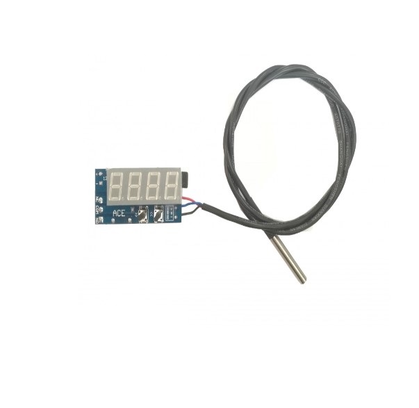 دماسنج صنعتی با قابلیت اتصال سنسور ds18b20