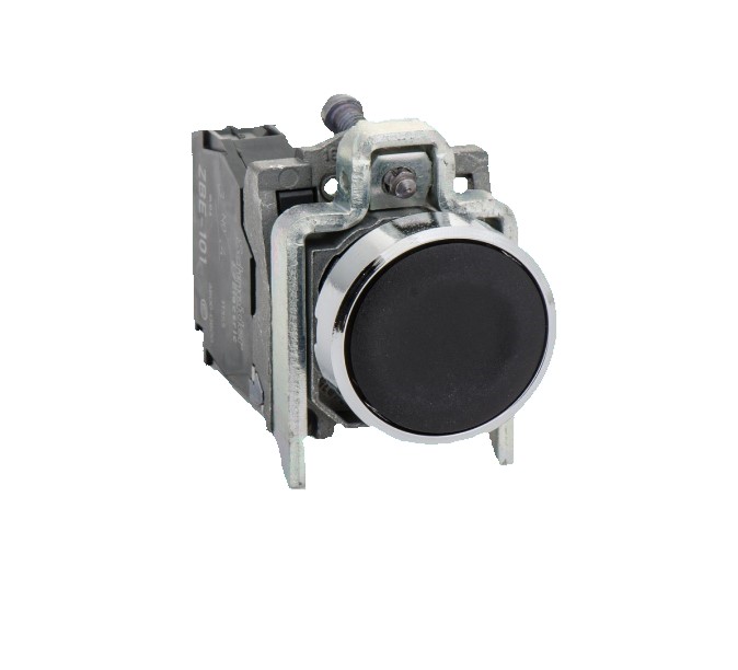 پوش باتن فلزی مشکی اشنایدر XB4BA21