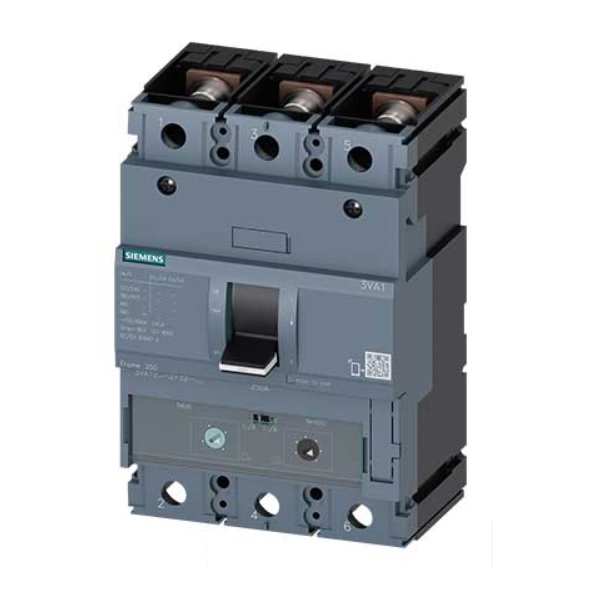 کلید اتوماتیک کامپکت زیمنس 250 آمپر (MCCB) 3VA1225-4EF32-0AA0